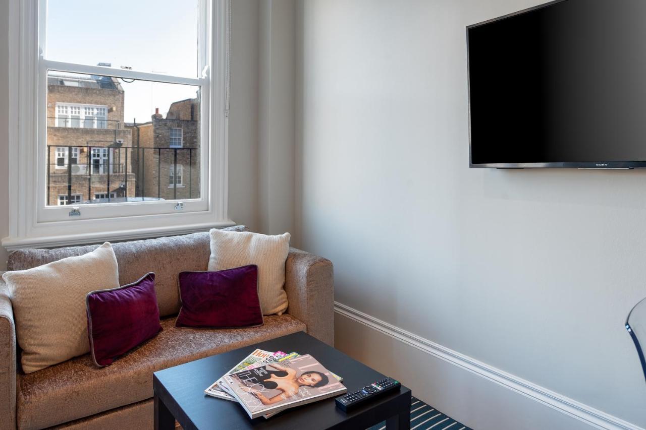 Capital Sloane Street Studio With Balcony London Exterior foto